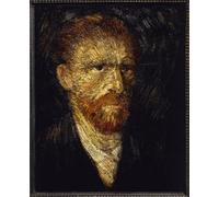 PMEFGJDPE Famous Painting Pictures Paintings Canvas Prints Self Portrait by Vincent Van Gogh Wall Art Graffiti for Home Decor 60x90cm