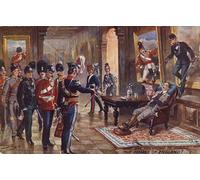 PMEFGJDPE Famous Painting Pictures Paintings Canvas Prints What Are You Doing to Guard the Homes by Henry A. Payne Wall Art Graffiti for Home Decor 60x90cm