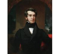 PMEFGJDPE Famous Painting Poster Wall Decor Art Print Images a Gentleman of the Wilkes Familya by Henry Inman Animal Posters for Home Decor 60x90cm