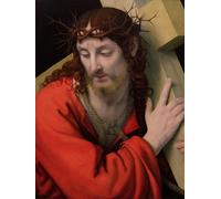 PMEFGJDPE Famous Painting Poster Wall Decor Art Print Images Christ Carrying the Cross by Andrea Solario Animal Posters for Home Decor 60x90cm