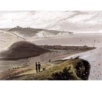 PMEFGJDPE Famous Painting Poster Wall Decor Art Print Images Dover From Shakespeare Cliff by William Daniell Animal Posters for Home Decor 60x90cm
