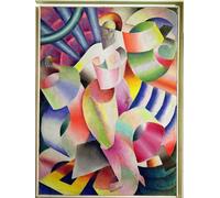 PMEFGJDPE Famous Painting Poster Wall Decor Art Print Images Fjord Christinia by Daniel Vladimir Baranoff Rossine Animal Posters for Home Decor 60x90cm