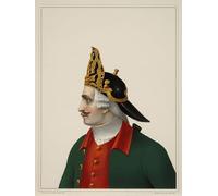 PMEFGJDPE Famous Painting Poster Wall Decor Art Print Images Grenadier Hat in by Boris Artemyevich Chorikov Animal Posters for Home Decor 60x90cm