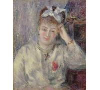 PMEFGJDPE Famous Painting Poster Wall Decor Art Print Images Madame Murer Leaning on the Piano by Pierre Auguste Renoir Animal Posters for Home Decor 60x90cm
