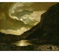 PMEFGJDPE Famous Painting Poster Wall Decor Art Print Images Matlock Tor by Wright of Derby Animal Posters for Home Decor 60x90cm