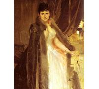 PMEFGJDPE Famous Painting Poster Wall Decor Art Print Images Mrs. Symons by Anders Leonard Zorn Animal Posters for Home Decor 60x90cm