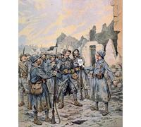 PMEFGJDPE Famous Painting Poster Wall Decor Art Print Images Mutiny in the French on the Western Front April-may Animal Posters for Home Decor 60x90cm
