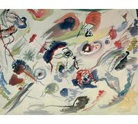 PMEFGJDPE Famous Painting Poster Wall Decor Art Print Images Ohne Titel by wassily kandinsky Animal Posters for Home Decor 60x90cm