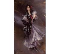 PMEFGJDPE Famous Painting Poster Wall Decor Art Print Images Portrait of Anita de la Ferie 'The Spanish Dancer' Animal Posters for Home Decor 60x90cm