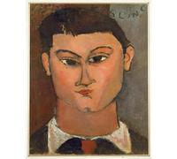 PMEFGJDPE Famous Painting Poster Wall Decor Art Print Images Portrait of the Painter by Amedeo Modigliani Animal Posters for Home Decor 60x90cm