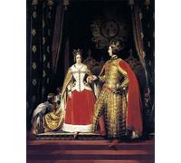 PMEFGJDPE Famous Painting Poster Wall Decor Art Print Images Queen Margarita of Austria by Bartolome Gonzalez Animal Posters for Home Decor 60x90cm