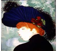 PMEFGJDPE Famous Painting Poster Wall Decor Art Print Images Red Haired Woman with Ahat by Louis Anquetin Animal Posters for Home Decor 60x90cm
