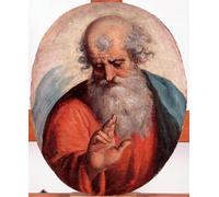PMEFGJDPE Famous Painting Poster Wall Decor Art Print Images Representation of the Holy Father Painting by Luca Cambiaso Animal Posters for Home Decor 60x90cm