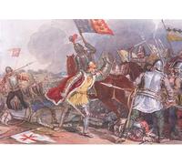 PMEFGJDPE Famous Painting Poster Wall Decor Art Print Images Richard the Third At Bosworth Animal Posters for Home Decor 60x90cm