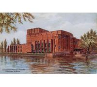 PMEFGJDPE Famous Painting Poster Wall Decor Art Print Images Shakespeare Memorial Theatre by Alfred Robert Quinton Animal Posters for Home Decor 60x90cm