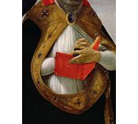 PMEFGJDPE Famous Painting Poster Wall Decor Art Print Images St. Augustine from the coronation of the virgin tempera on detail of by Sandro Botticelli Animal Posters for Home Decor 60x90cm