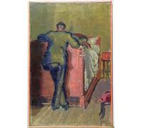 PMEFGJDPE Famous Painting Poster Wall Decor Art Print Images the Bedroom by Walter Richard Sickert Animal Posters for Home Decor 60x90cm