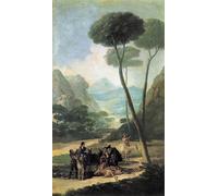 PMEFGJDPE Famous Painting Poster Wall Decor Art Print Images The Fall Francisco de Goya Animal Posters for Home Decor 60x90cm