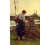PMEFGJDPE Famous Painting Poster Wall Decor Art Print Images the Harvest by Frederick Animal Posters for Home Decor 60x90cm