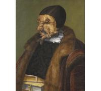 PMEFGJDPE Famous Painting Poster Wall Decor Art Print Images the Lawyer by Giuseppe Arcimboldo Animal Posters for Home Decor 60x90cm