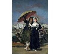 PMEFGJDPE Famous Painting Poster Wall Decor Art Print Images the Letter or the Young Women by Francisco De Goya Animal Posters for Home Decor 60x90cm