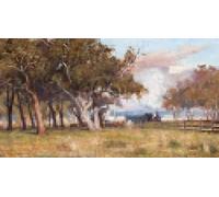 PMEFGJDPE Famous Painting Poster Wall Decor Art Print Images the Morning Train by Frederick Mccubbin Animal Posters for Home Decor 60x90cm