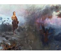 PMEFGJDPE Famous Painting Poster Wall Decor Art Print Images the Temptation of Christ the Temptation of Christ by Ilya Efimovich Repin Animal Posters for Home Decor 60x90cm