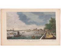 PMEFGJDPE Famous Painting Poster Wall Decor Art Print Images View of Westminster Bridge Over the River Thames in London by Robert Sayer Animal Posters for Home Decor 60x90cm