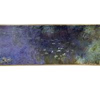 PMEFGJDPE Famous Painting Poster Wall Decor Art Print Images Water Lilies Morning Detail Painting by Claude Monet Animal Posters for Home Decor 60x90cm
