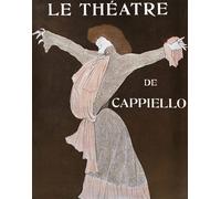 PMEFGJDPE Famous Painting Print Artwork Premium Artwork Actress Sarah Bernhardt Illustration by Leonetto Cappiello Modern Canvas for Home Decor 60x90cm