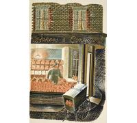 PMEFGJDPE Famous Painting Print Artwork Premium Artwork Baker and Confectioner illustration from 'High Street' by Eric Ravilious Modern Canvas for Home Decor 60x90cm