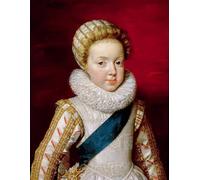 PMEFGJDPE Famous Painting Print Artwork Premium Artwork Gaston D'orleans As a Child by Pourbus the Younger Modern Canvas for Home Decor 60x90cm