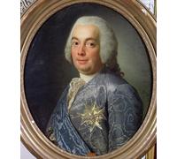 PMEFGJDPE Famous Painting Print Artwork Premium Artwork Henri Léonard Bertin of Bourdeille General of Finance by Alexander Roslin Modern Canvas for Home Decor 60x90cm