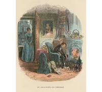 PMEFGJDPE Famous Painting Print Artwork Premium Artwork Illustration for David Copperfield by Hablot Knight Browne Modern Canvas for Home Decor 60x90cm