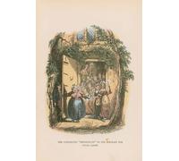 PMEFGJDPE Famous Painting Print Artwork Premium Artwork Illustration for Pickwick Papers by Hablot Knight Browne Modern Canvas for Home Decor 60x90cm