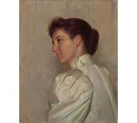 PMEFGJDPE Famous Painting Print Artwork Premium Artwork Mrs Leonard Dodds by Tom Roberts Modern Canvas for Home Decor 60x90cm