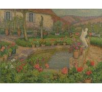 PMEFGJDPE Famous Painting Print Artwork Premium Artwork My House by Henri Modern Canvas for Home Decor 60x90cm