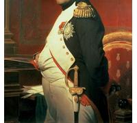 PMEFGJDPE Famous Painting Print Artwork Premium Artwork Napoleon in His Study Oil on Canvas Detail of by Hippolyte Delaroche Modern Canvas for Home Decor 60x90cm