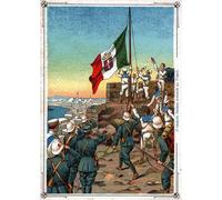 PMEFGJDPE Famous Painting Print Artwork Premium Artwork Occupation of Tripoli by Ferdinand Georg Waldmuller Modern Canvas for Home Decor 60x90cm