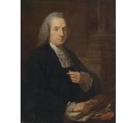 PMEFGJDPE Famous Painting Print Artwork Premium Artwork Portrait of the Irish Jurist and Politician Tisdall by Angelica Kauffmann Modern Canvas for Home Decor 60x90cm