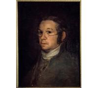 PMEFGJDPE Famous Painting Print Artwork Premium Artwork Self Portrait Painting by Francisco De Goya Modern Canvas for Home Decor 60x90cm