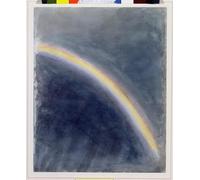 PMEFGJDPE Famous Painting Print Artwork Premium Artwork Sky Study with Rainbow by John Constable Modern Canvas for Home Decor 60x90cm