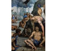 PMEFGJDPE Famous Painting Print Artwork Premium Artwork St Augustine Heals the Lame Detail by Jacopo Robusti Tintoretto Modern Canvas for Home Decor 60x90cm