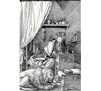 PMEFGJDPE Famous Painting Print Artwork Premium Artwork St in His Cell by Albrecht Dürer Modern Canvas for Home Decor 60x90cm
