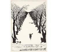 PMEFGJDPE Famous Painting Print Artwork Premium Artwork the Cat That Walked by Rudyard Modern Canvas for Home Decor 60x90cm