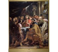 PMEFGJDPE Famous Painting Print Artwork Premium Artwork the Last Supper C by Peter Paul Rubens Modern Canvas for Home Decor 60x90cm
