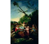 PMEFGJDPE Famous Painting Print Artwork Premium Artwork the Swing by Francisco De Goya Modern Canvas for Home Decor 60x90cm