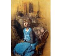 PMEFGJDPE Famous Painting Print Artwork Premium Artwork Thedress by Edouard Vuillard Modern Canvas for Home Decor 60x90cm