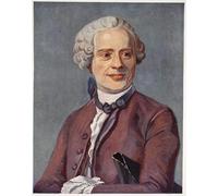 PMEFGJDPE Famous Pictures Paintings Canvas Prints D alembert Copy by Maurice Quentin De La Tour Wall Art Graffiti for Home Decor 60x90cm
