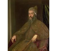 PMEFGJDPE Famous Pictures Paintings Canvas Prints Doge Alvise Mocenigo by Jacopo Robusti Tintoretto Wall Art Graffiti for Home Decor 60x90cm